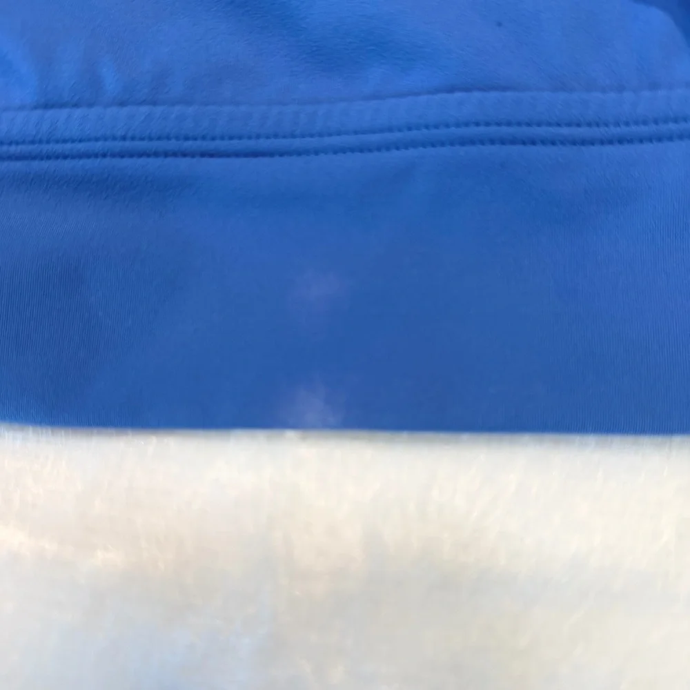 Buffbunny Collection Medium Blue Strappy Back Sports Bra - Picture 8 of 8